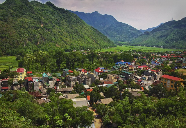 vietnam motorbikes - Mai Chau